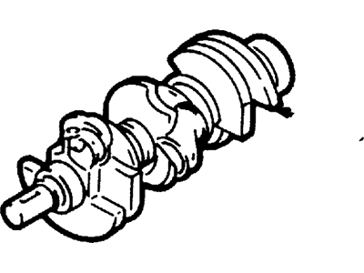 2000 Ford Windstar Crankshaft - F88Z-6303-AA