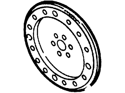 Ford XF2Z-6375-AA Flywheel Assembly