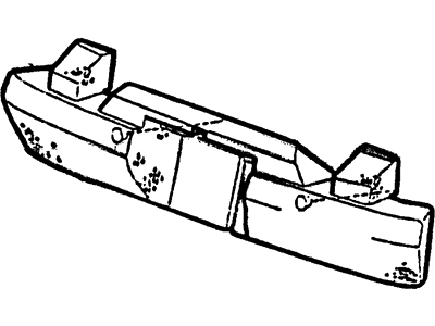 Lincoln Mark VIII Bumper - F3LY17906B