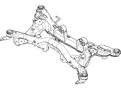 Mercury Rear Crossmember - AE5Z-5035-B