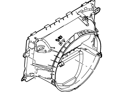 Ford 9L3Z-8146-BA Shroud - Radiator Fan