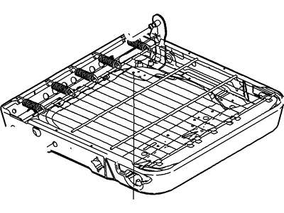 Ford 5C3Z-2563100-AA Frame And Spring - Front Seat Cushion