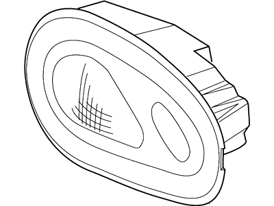 Ford Excursion Dome Light - F85Z-13A702-AAE