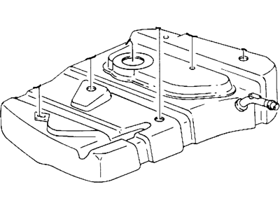 Ford XF2Z-9002-AA Fuel Tank Assembly