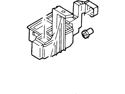 Ford F7CZ-14A301-AA Bracket - Relay Mounting