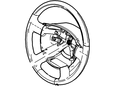 2004 Ford Expedition Steering Wheel - 3L1Z-3600-CAA