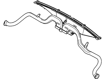 Ford 9L3Z-19E630-B Duct Assembly - Air Conditioner