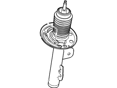 Ford 8A5Z-18124-G Shock Absorber Assembly