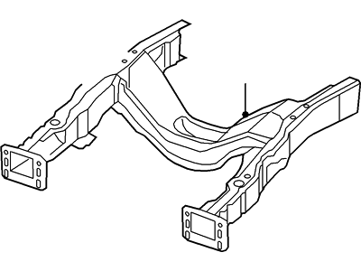 2006 Ford F-450 Super Duty Radius Arm - 6C3Z-3A360-A