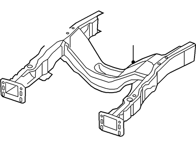 2006 Ford F-250 Super Duty Radius Arm - 5C3Z-3A360-DB