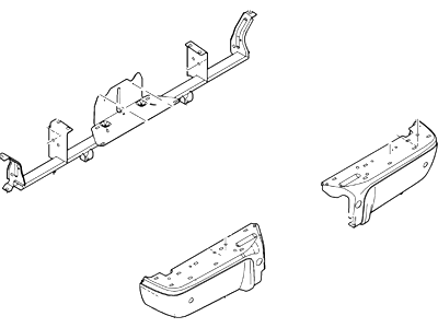 2012 Ford F-350 Super Duty Bumper - 9C3Z-17906-DCP