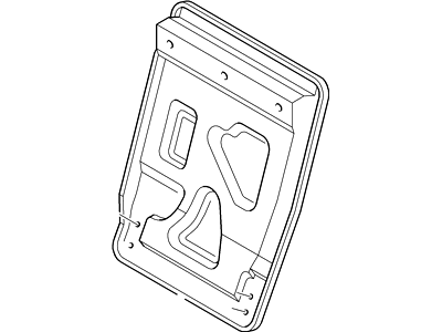 Ford YS4Z-5467205-AA Panel Assembly - Seat Back