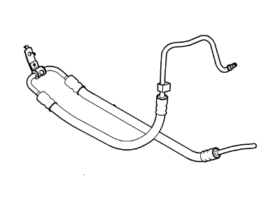 Ford Explorer Sport Trac Power Steering Hose - 9L2Z-3A719-B