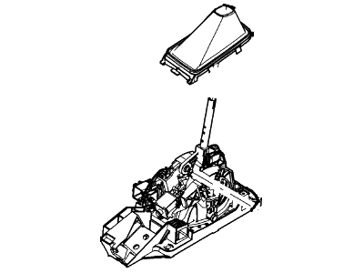 Ford Edge Automatic Transmission Shifter - BB5Z-7210-DA
