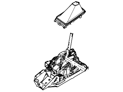 Ford Explorer Automatic Transmission Shifter - BB5Z-7210-DA