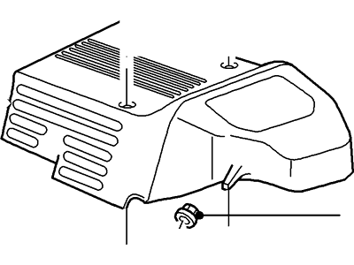 2005 Ford Thunderbird Engine Cover - 3W6Z-6A949-AF