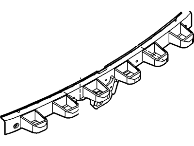 Ford CP9Z-17D942-A Bracket - Bonnet Bumper Support