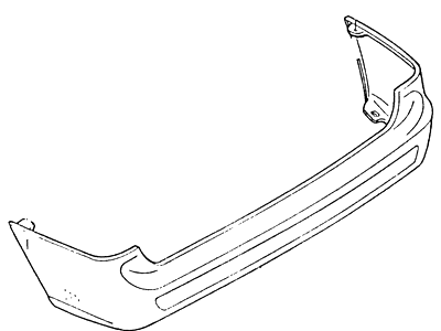 Ford Escort Bumper - F8CZ-17906-BA