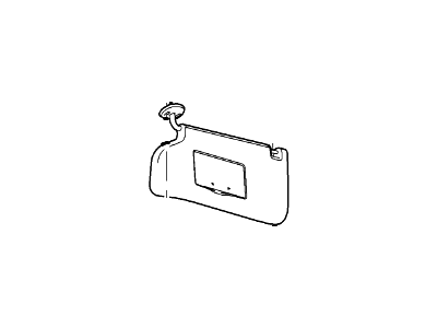 Ford Sun Visor - BC3Z-2504105-AB