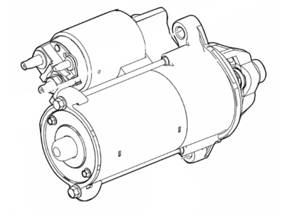 Ford BB5Z-11002-C Starter Motor Assembly