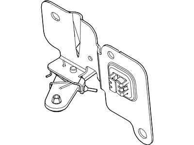 2008 Ford Crown Victoria Door Latch Assembly - 6W7Z-54219A64-B