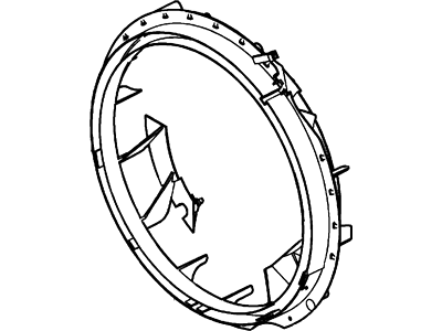 Ford 4C2Z-8B614-AC Shroud - Fan