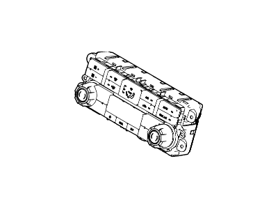 Ford F-550 Super Duty HVAC Control Module - BC3Z-19980-J