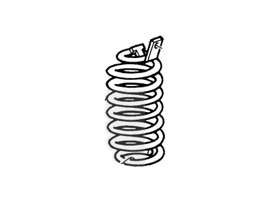 1990 Ford F-150 Coil Springs - F4TZ-5310-F