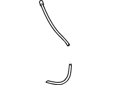 Ford F8VZ54502C53AB Hose Assembly