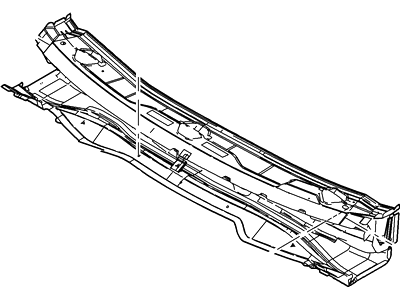 Ford 7T4Z-7802010-B Panel Assembly - Cowl Top