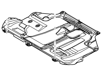 Ford CV6Z-6P013-E Shield - Engine Compartment Splash