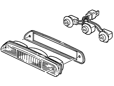 Ford F57Z-13A613-B Lamp Assembly - Rear