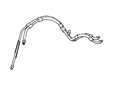 2004 Ford Focus A/C Hose - 3S4Z-19835-AB