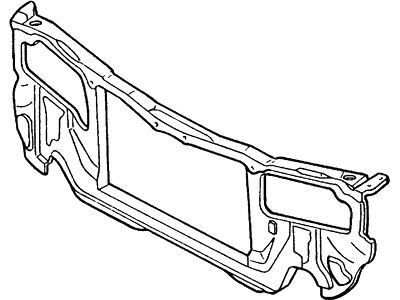 1998 Ford Escort Radiator Support - F7CZ-16138-AA