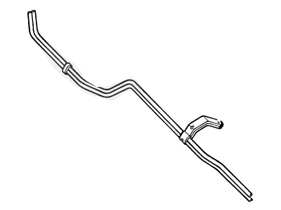 Mercury Mountaineer Automatic Transmission Oil Cooler Line - F87Z-7A030-KA
