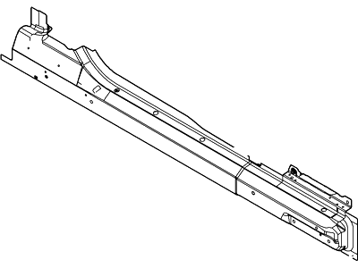 Ford 5R3Z-7610120-AA Member Assembly - Floor Side