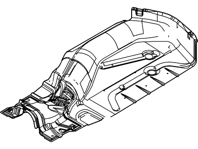 Ford AE5Z-9A031-C Heat Shield