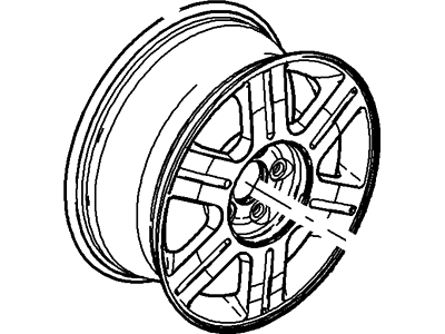 Mercury Monterey Spare Wheel - 5F2Z-1007-DA