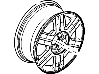 Ford 5F2Z-1007-DA Wheel Assembly