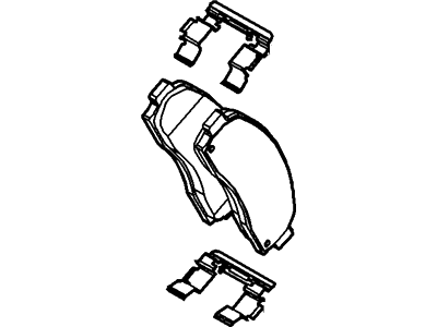 Ford BL5Z-2001-A Kit - Brake Lining