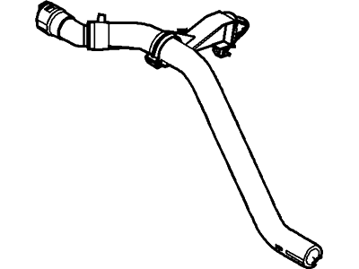 Ford CT4Z-18472-A Hose - Heater Water