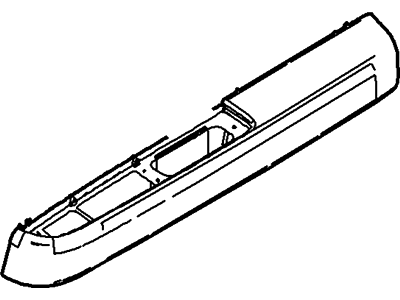 Ford 5L7Z-7824140-AAB Door Armrest Assembly