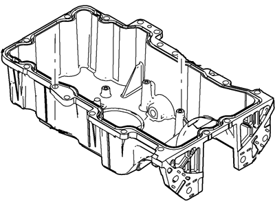 Ford Oil Pan - 6E5Z-6675-CA