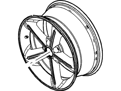 Ford AR3Z-1007-G Wheel Assembly