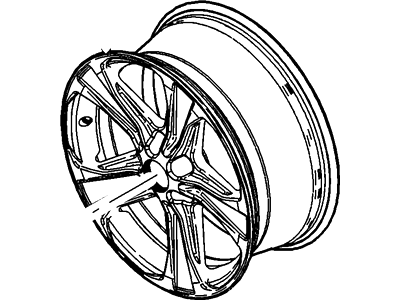 Ford AR3Z-1007-H Wheel Assembly