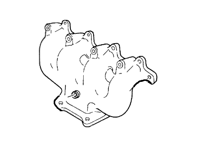 Ford F7RZ-9430-AA Exhaust Manifold Assembly