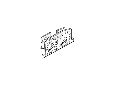 1995 Ford Probe Speedometer - F42Z17255H