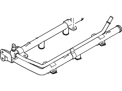 2010 Mercury Milan Fuel Rail - 9L8Z-9F792-B