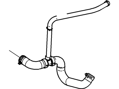 2004 Lincoln Navigator Cooling Hose - 4L7Z-8286-AB