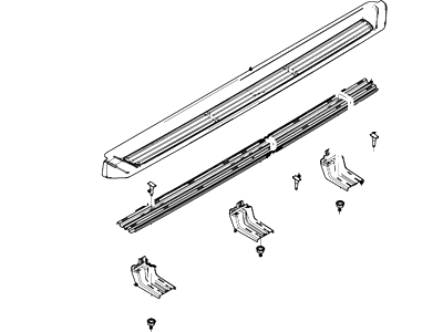 Ford 7L1Z-16451-BB Step Assembly